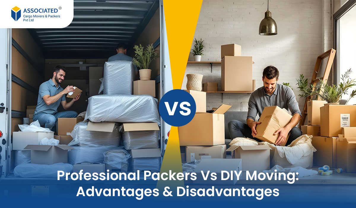 Professional Packers Vs DIY Moving: Advantages & Disadvantages