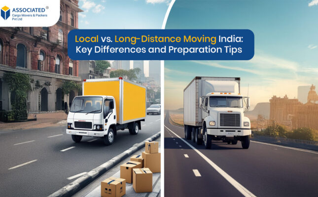 Local vs. Long-Distance Moving India: Key Differences and Preparation Tips