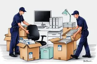 Corporate office relocation service by Associated Packers