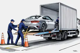 Vehicle transportation service by Associated Packers and Movers